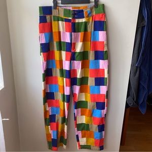 Lucy & Yak rainbow pants
